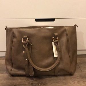 Brown satchel